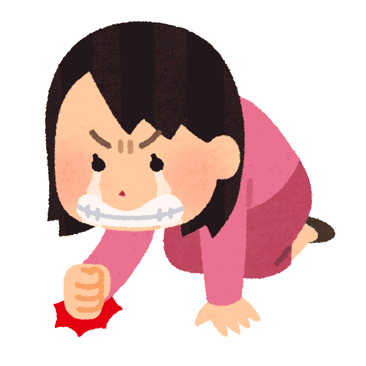 楽器は手放せないと慟哭する女性